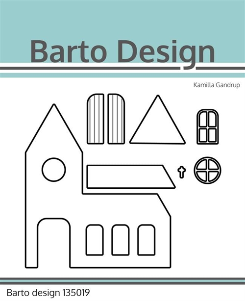 Barto Design dies Kirke 6,5x7,3cm